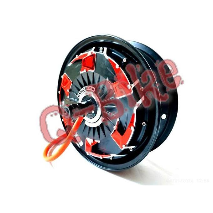 Dinamo Bldc Qs Motor 2000W R12 Inch Ebike Motor Listrik