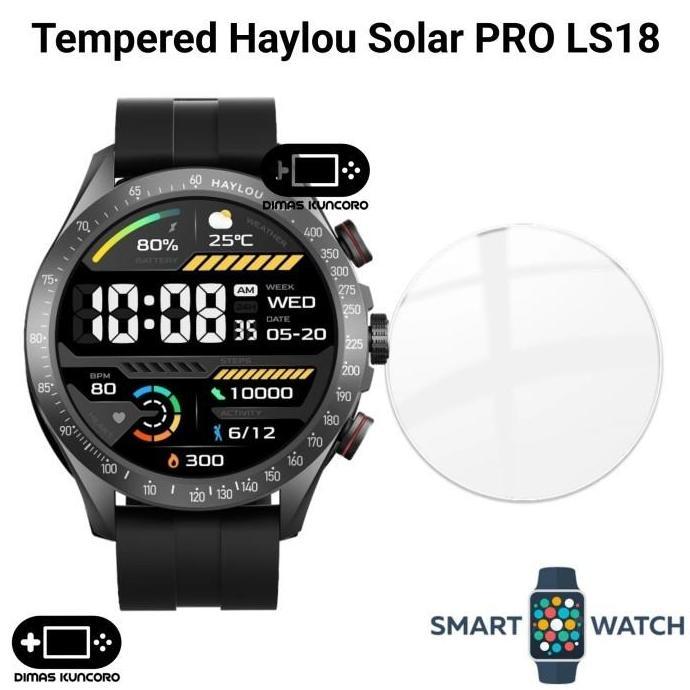 Tempered Haylou Solar PRO LS18 antigores glass screen guard layar lcd haylou solar pro ls18