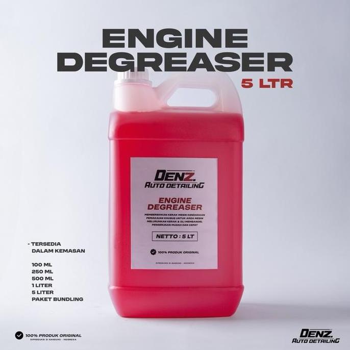 Engine Degreaser Pembersih Kerak Mesin 5 Liter Denz Auto Detailing