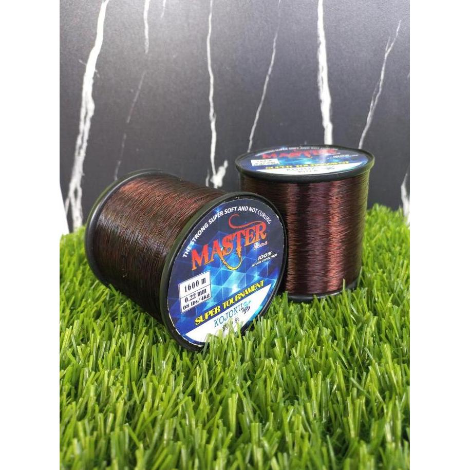 Senar Tali Benang Pancing Master Super kuat lentur anti kriting mudah tenggelam tahan Gesekan Cocok 