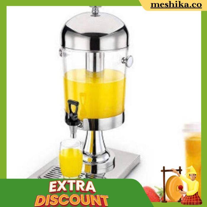 Dispenser Jus Hotel Prasmanan 8Liter Stainless / Dispenser Juicer Tower Tank Stainles 8Liter / Dispe
