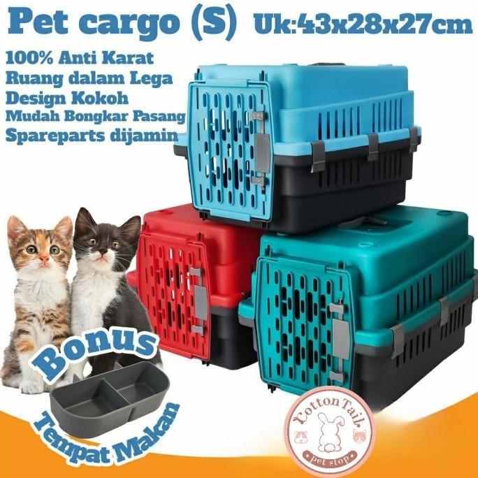 PET CARGO CARIER VOYAGER (S) / Pet Cargo Kucing, Kelinci, Anjing