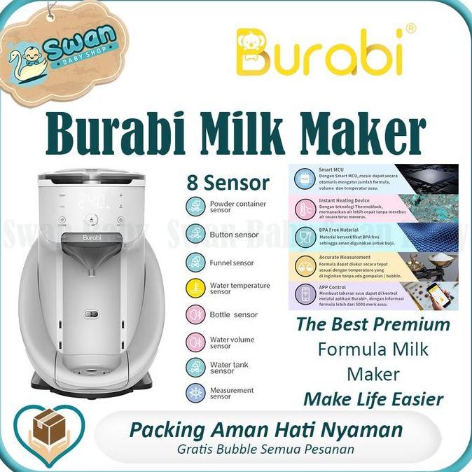 Burabi Milk Maker / Smart Formula Milk Maker / Mesin Susu Otomatis