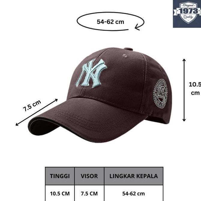 Cap- Baseball Cap : Ny - Topi Baseball