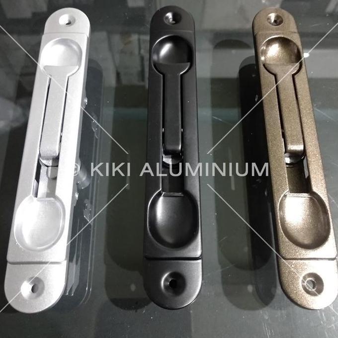 Sar- Dekkson - Sparepart Pintu Aluminium - Flushbolt (Grendel Tanam) - Untuk Frame Pintu Aluminium
