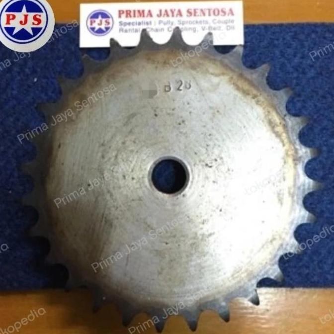 SPROCKET GEAR CHAIN 06B - 28T SINGLE ( GIR RANTAI BRITISH 06B GIGI 28 ) TERBATAS