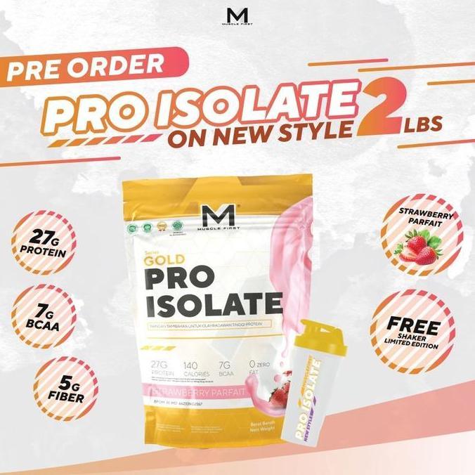 Muscle First Gold Series Pro Isolate Whey Protein 2lbs M1 pro isolate