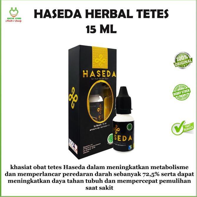 HASEDA HERBAL TETES ISI 15 ML - UNTUK IMUN TUBUH