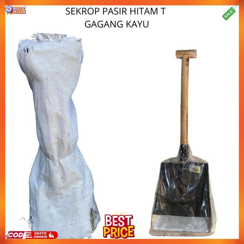 SEKROP PASIR HITAM GAGANG KAYU T (LUSINAN) PER LUSIN CD TOMO