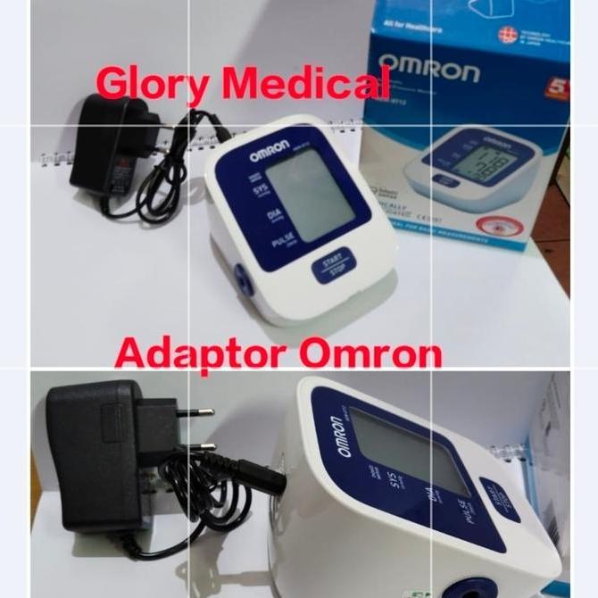 Omron Adaptor untuk jenis tensimeter digital omron 6v Omron Hem 8712,7211,7130,7156 Omron adaptor