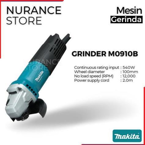 MESIN GERINDA TANGAN MAKITA M0910B Pengganti MT91 - MAKITA M 0910 B