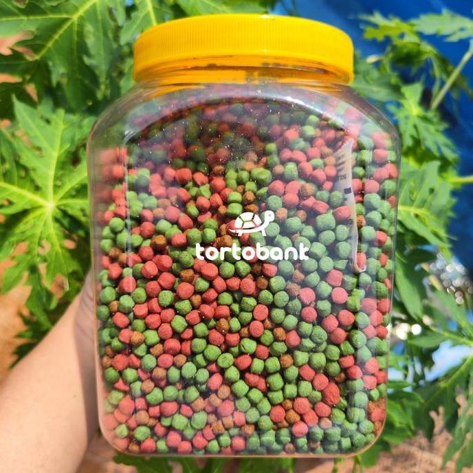1 Kg Pingko Tortoise Food - Pelet Kura Darat - Makanan Tortoise - Pelet Torto Sulcata Pardalis Aldab