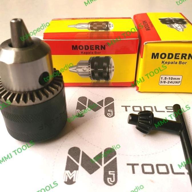 Pwt - Kepala Mesin Bor Modern 10Mm ' Modern Kepala Bor 10Mm - Drill Chuck