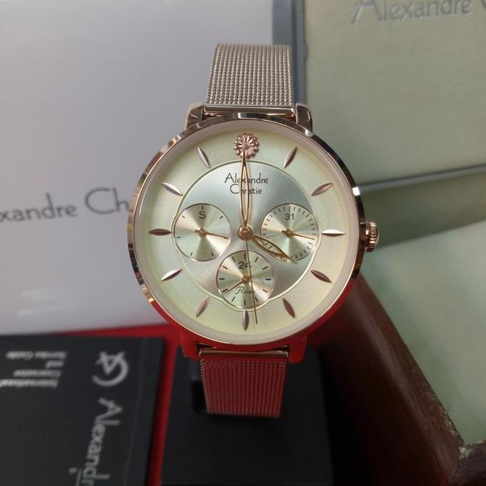 Jam Tangan Analog Wanita Alexandre Christie AC 2959 BF All Stell