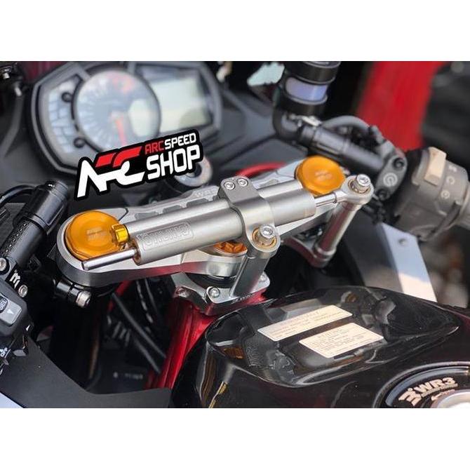 Promo Steering Dumper Ohlins Stabilizer ZX25R ZX25 R + Dudukan Breaket WR3 B Diskon