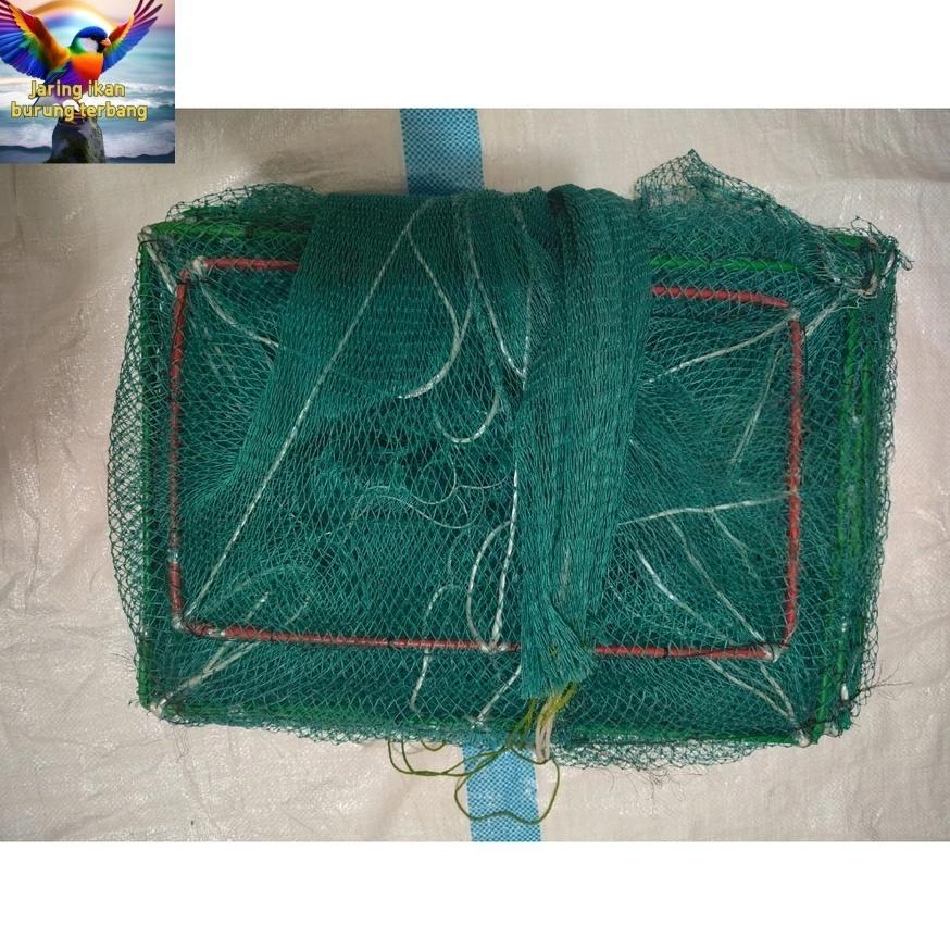 Bubu Naga 35Cmx50Cm 1/2'Inch 10Meter Anti Kaeat Kepiting / Bubu Jebakan Ikan
