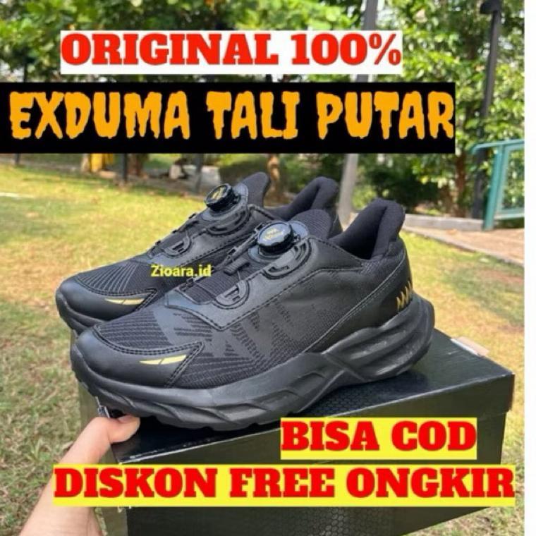 Sepatu Exduma Racing Tali Putar Sepatu Exduma Potenzio Tali Putar Sepatu Running Tali Putar Harian