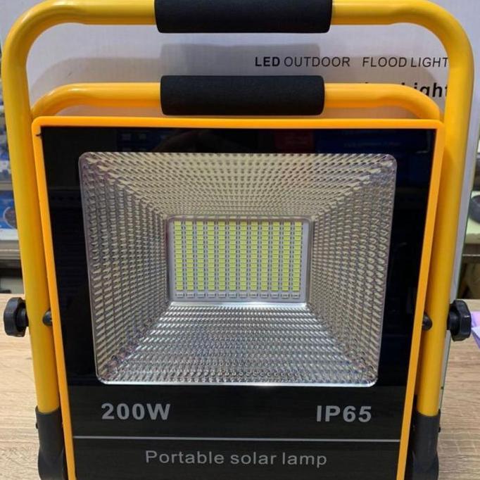lampu tembak led emergency portable 200w lampu sorot emergency 200 w