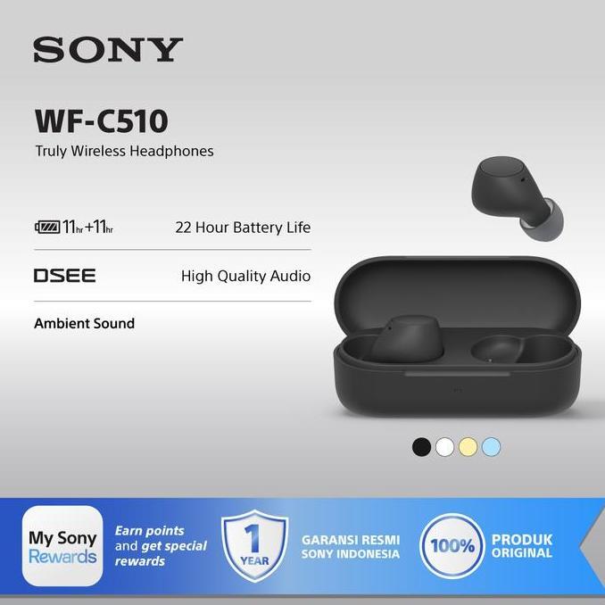 SONY WF-C510 Truly Wireless Earbuds / 510 / WFC510 / WF C510