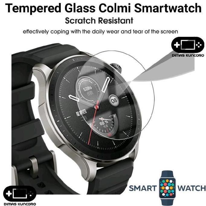 Tempered Glass COLMI Smartwatch anti gores antigores screen guard protector pelindung layar lcd colm