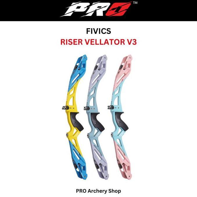 Riser Fivics Vellator V3 / Busur Panahan Recurve / Barebow / Alat Panahan Outdoor Indoor