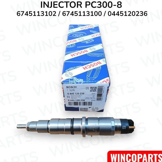 INJECTOR PC300-8 0445120236 / 6745-11-3102 / 6745-11-3100 / 6745113102 / 6745113100