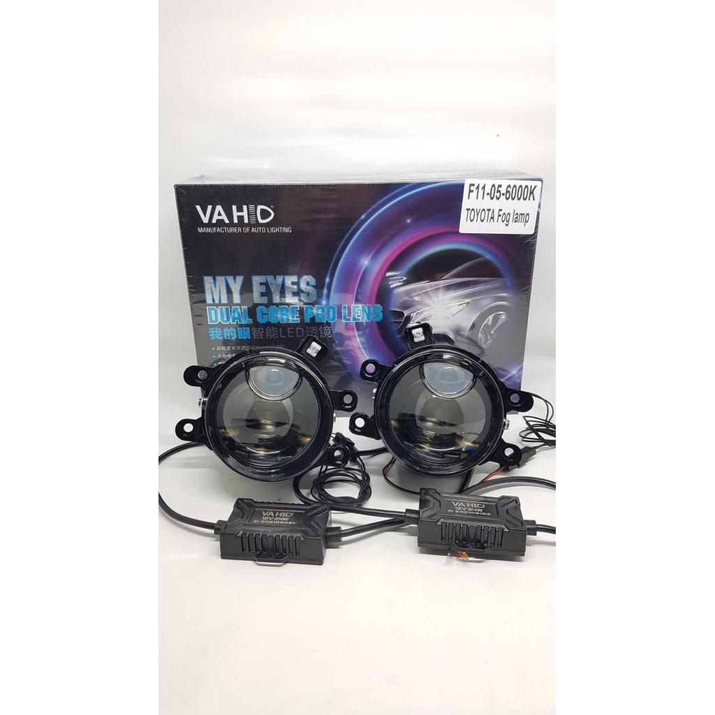 Projector LED Foglamp Fog Lamp Lampu Kabut Tembak LED VAHID F11 Laser