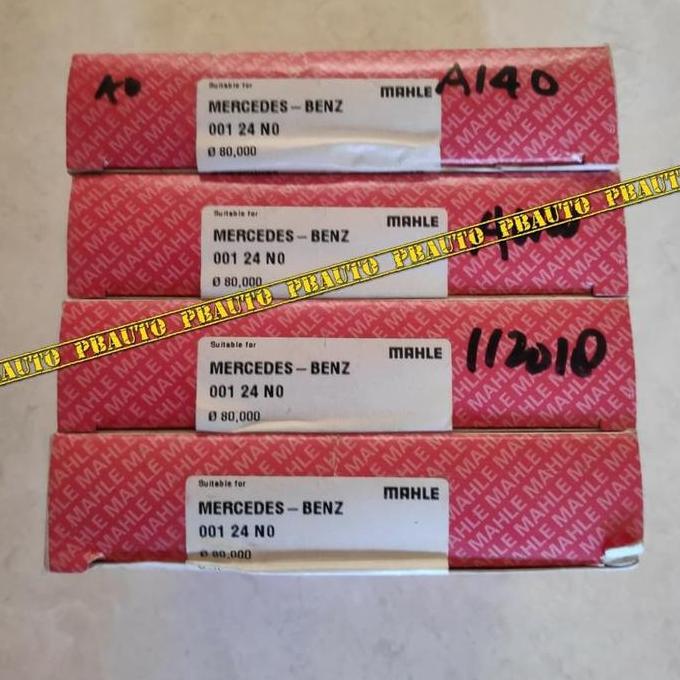 Ring Seher A140 w168 Ov Std Merk MAHLE Boxer / Ring Seker Piston Mercy