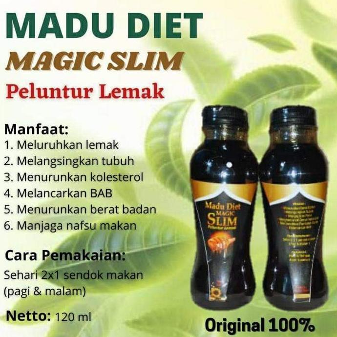 Best Seller Madu Diet Magic Slim Peluntur Lemak Original Berkualitas 100% original
