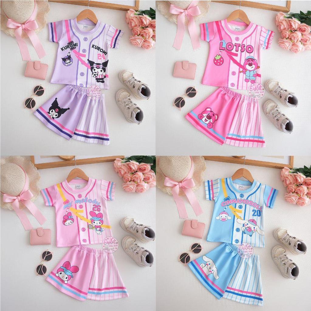OWLET - St Rok Jersey - Setelan Rok - Setelan Jersey - St Rok motif - Setelan Rok kekinian