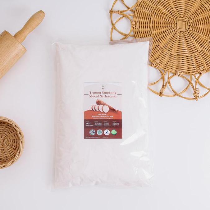 Farinha - Alora Tepung Mocaf 1 Kg - Tepung Mocaf Mokaf Alora - Tepung Singkong