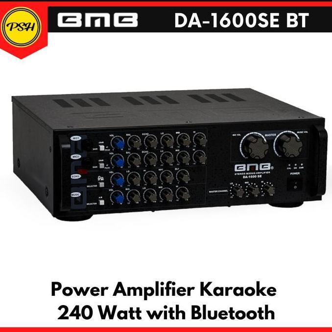 BMB DA-1600SE BT DA1600 SE Power Amplifier Karaoke Mixer Bluetooth