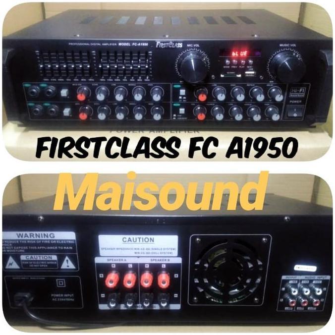 AMPLI FIRSTCLASS FC A1950 AMPLIFIER FC A 1950