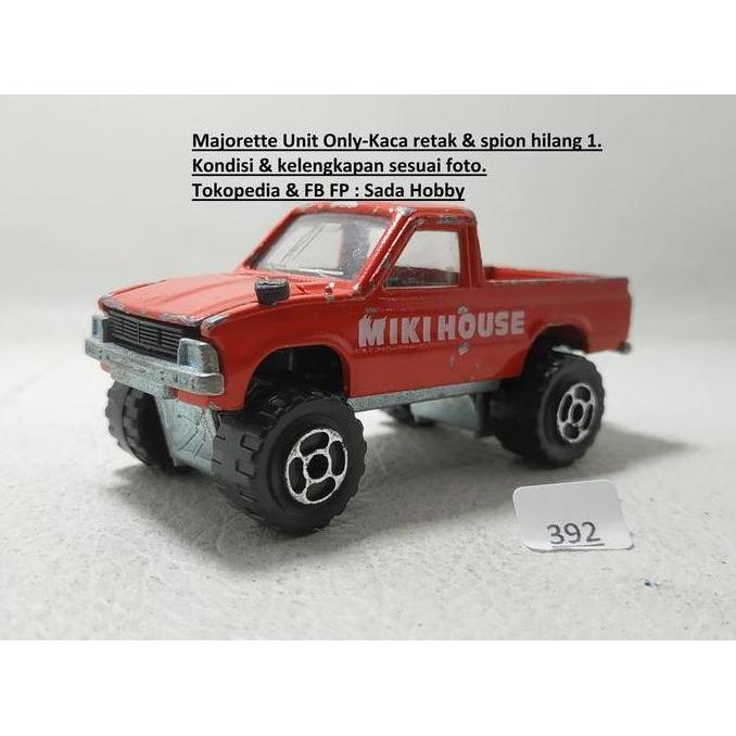 MAJORETTE TOYOTA PICKUP HILUX RED MIKI HOUSE UNIT ONLY MIX99