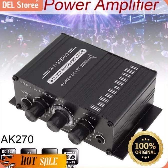 Lepy Audio Amplifier Mini Hifi Stereo Treble Bass Booster