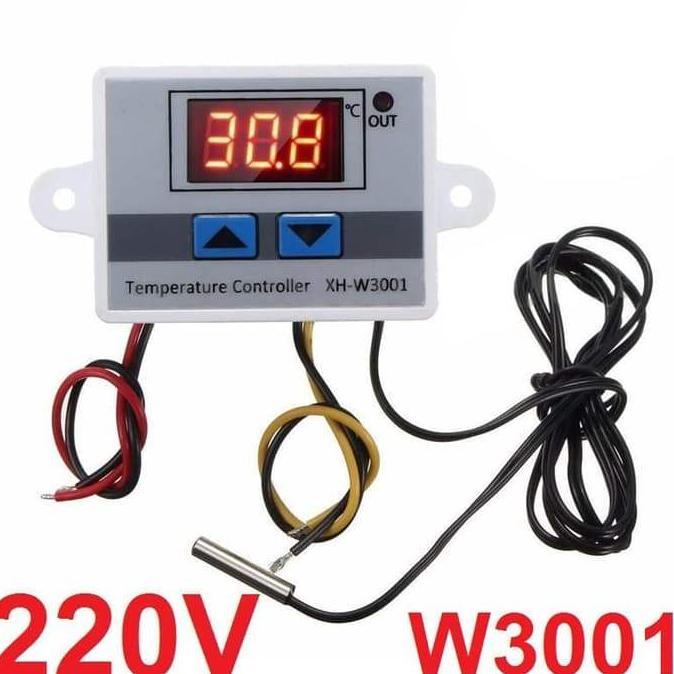 BESTPROMO Thermostat Digital Temperature XH-W3001 W3001 Termostat Suhu