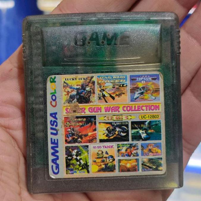 CARTRIDGE KASET GAMEBOY GAME BOY GB GBC DMG MULTI 12 IN 1 PS99
