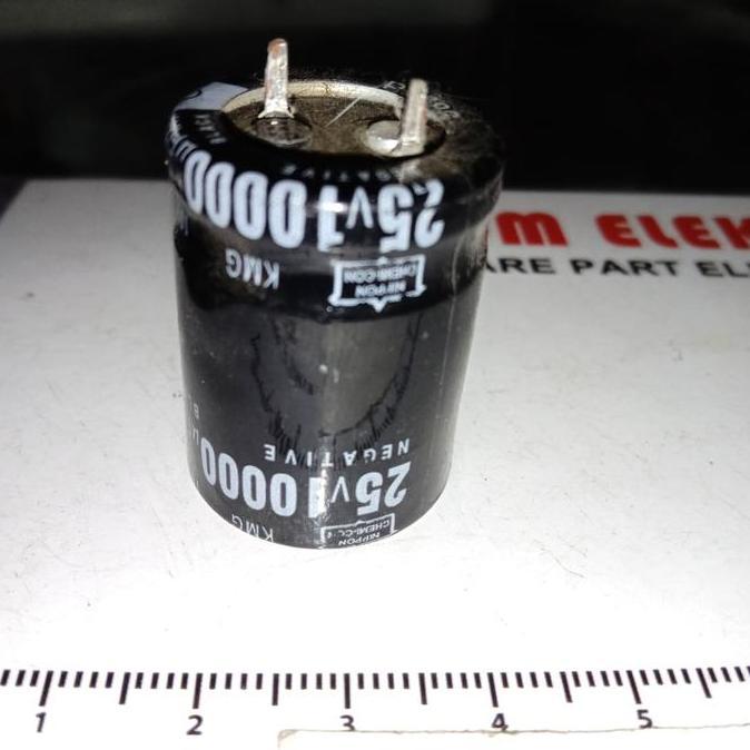 10000UF 25V ELCO CAPACITOR 10.000UF 10.000 UF 25 V PCMED