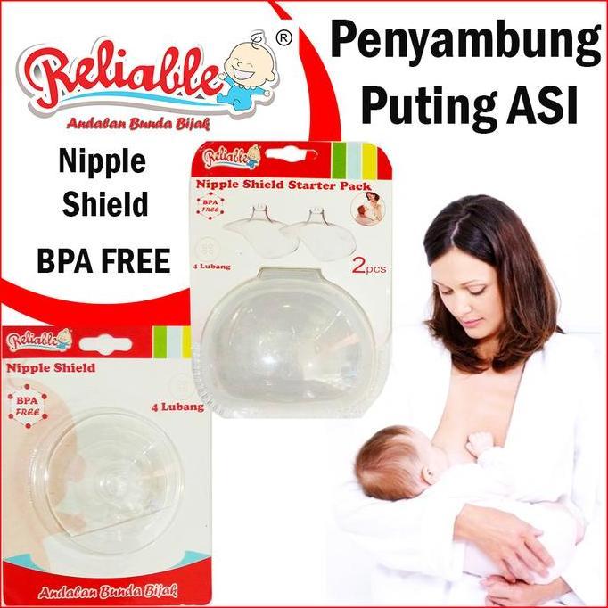 RELIABLE NIPPLE SHIELD Penyambung Puting ASI