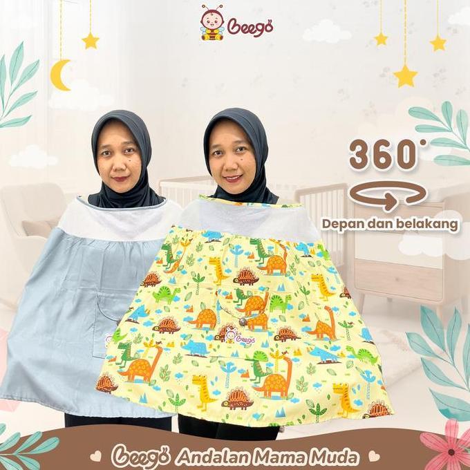 Beego Apron Menyusui - Beego Nursing Cover Apron Apron Menyusui
