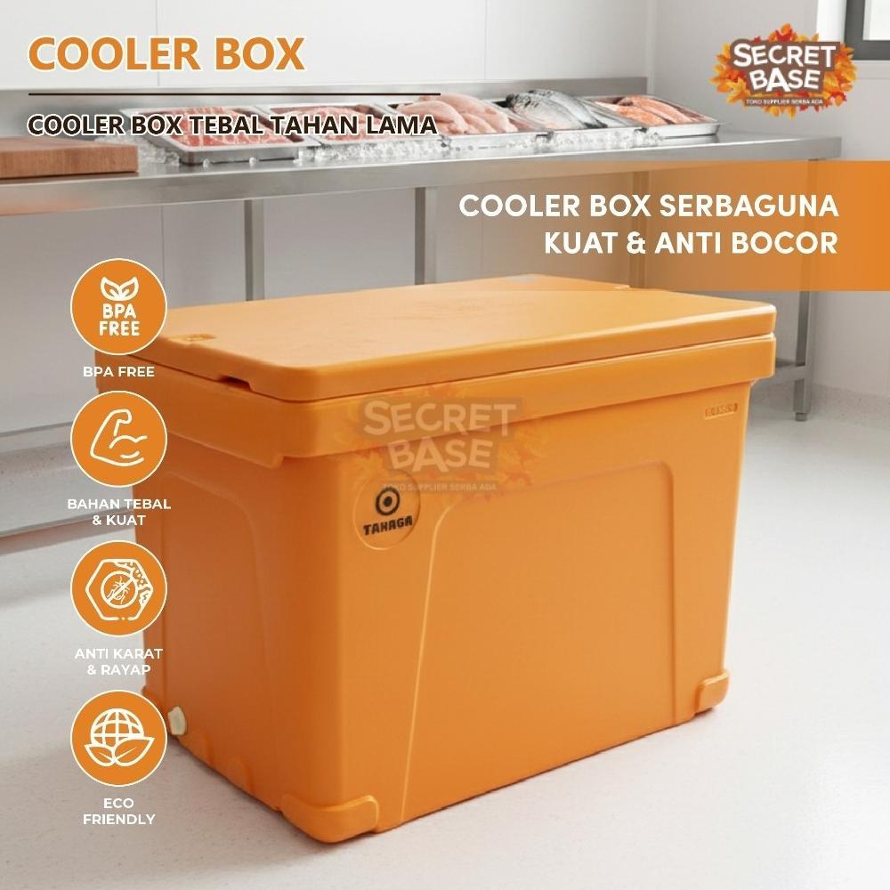 COOLER BOX 220L - Container Box / Termos Es Kotak / Ice Box / Tempat Es Batu / Daging / Ikan