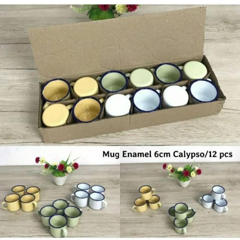 Mug Enamel Calypso/Lusin