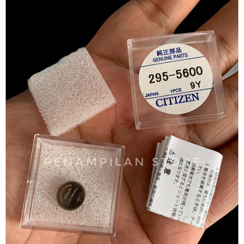 Baterai Batu Jam Tangan Citizen Ecodrive Capacitor Mt920 Mt 920 295-5600 Original Panasonic