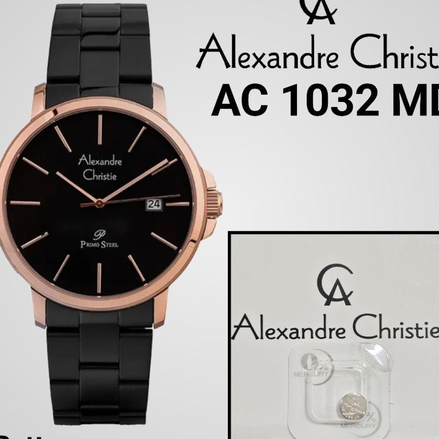 Baterai Jam Tangan Alexandre Christie Type Ac 1032 Md