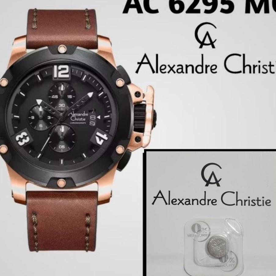 Baterai Jam Tangan  Alexandre Christie Type Ac 6295 Mc