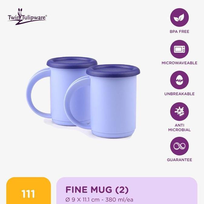 Bestseller- Twin Tulipware Fine Mug (2)