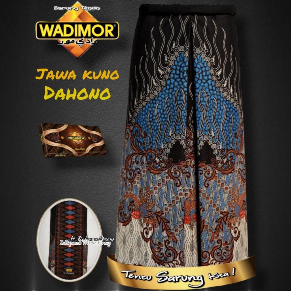 BESTPROMO SARUNG WADIMOR JAWA BATIK SARUNG PREMIUM PRIA DEWASA / COD SAMPING WADIMOR BATIK PREMIUM J