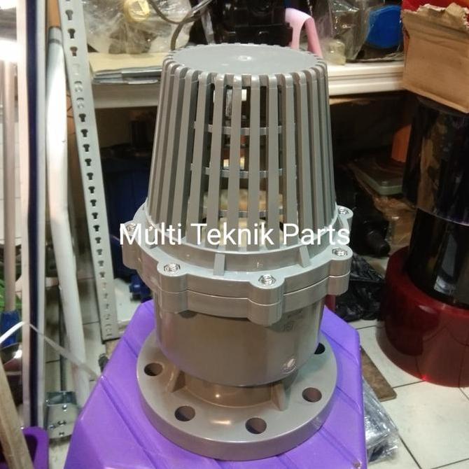 Foot valve flange pvc 4" inch