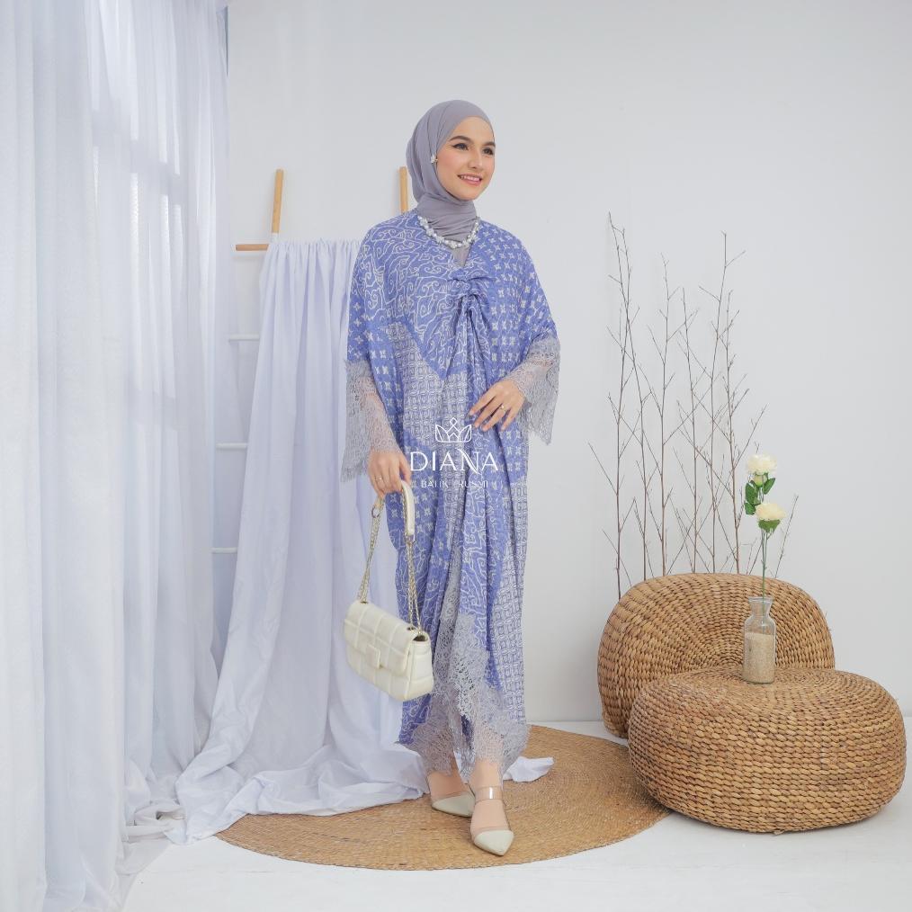 BIG PROMO Diana Batik - KAFTAN VISCOSE LACE | Kaftan Batik Viscose | Kaftan Lebaran