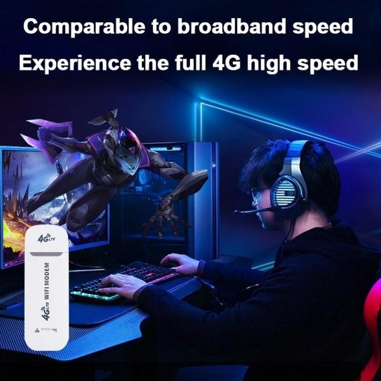 CODModem WIFI USB 500Mbps 4G LTE Wi-Fi Portabel All Operator LTE Modem Wifi Portabel 4g Kartu Jaring